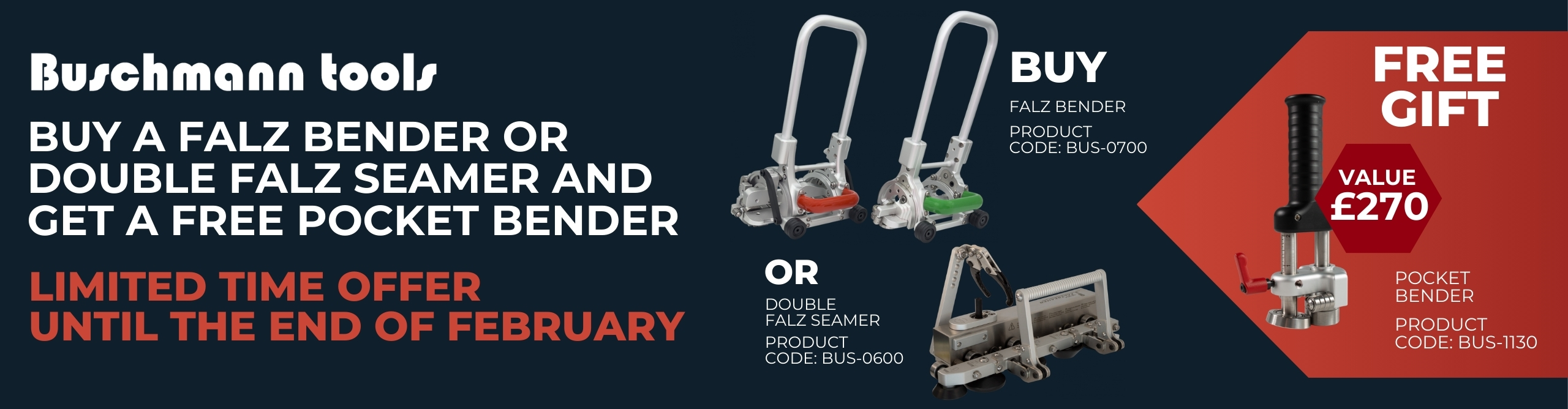 Buschmann Tools - Limited Time Offer