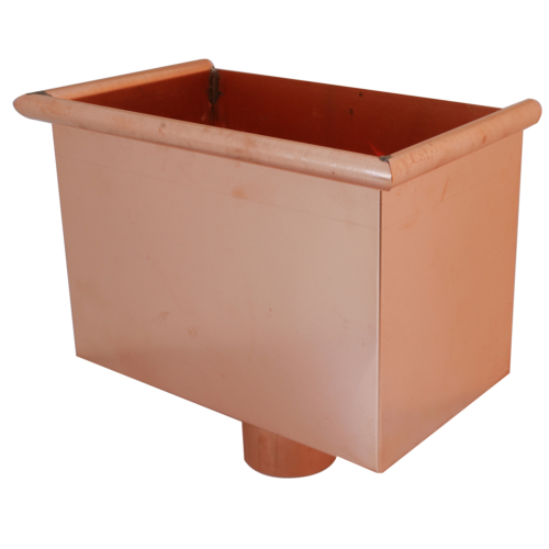 Copper Hopper for Round Pipe