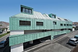 Prefa Patina Green Standing Seam Prefa Patina Green Standing Seam