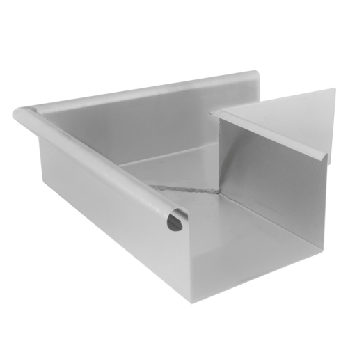 Zinc Square Gutter External Corner