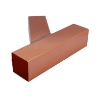 Copper Pipe Y-Branch - Square