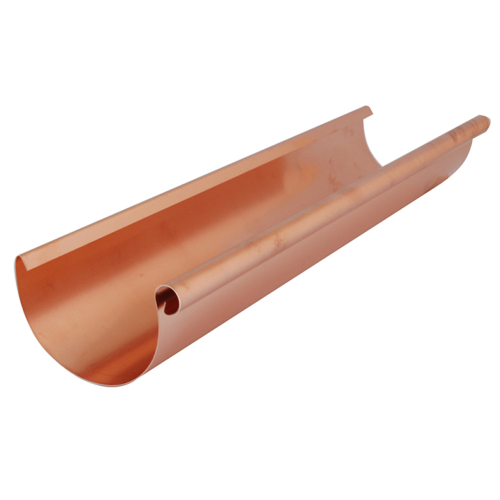 Copper Half Round Gutter & Accessories