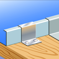 Standing Seam Fixed Clip (1000nr)