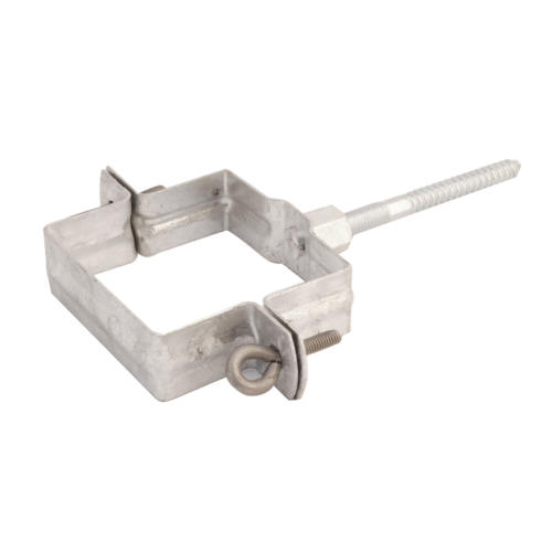 Zinc Pipe Bracket - Square