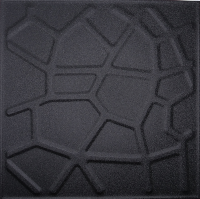 3D Tile Leaf Veins Pattern (11nr)
