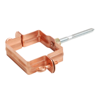 Copper Pipe Bracket - Square