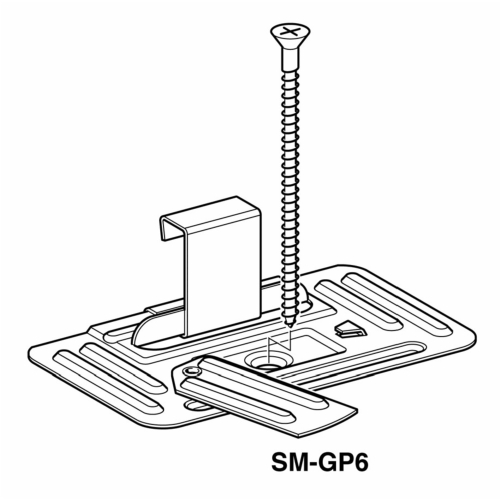 Standing Seam Warm Roof Sliding Flat Clip (200nr)