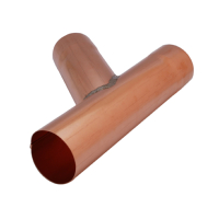 Copper Pipe Y-Branch - Round