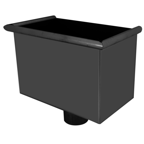 Zinc Hopper for Square Pipe