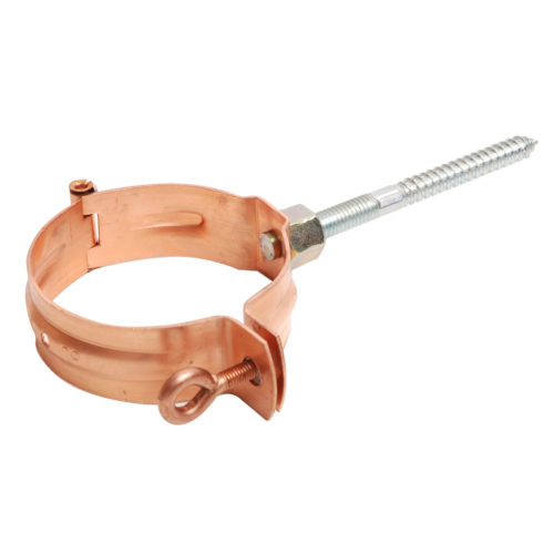 Copper Pipe Bracket - Round