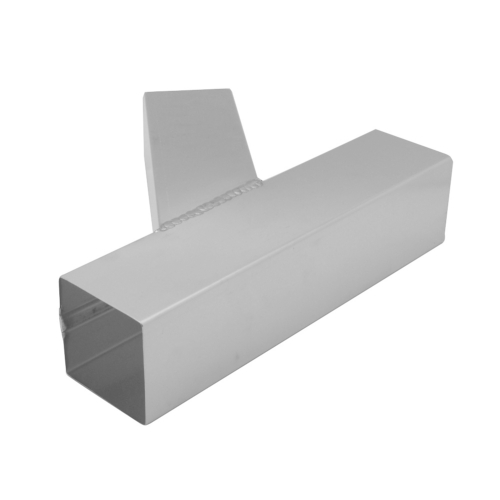 Stainless Pipe Y-Branch - Square